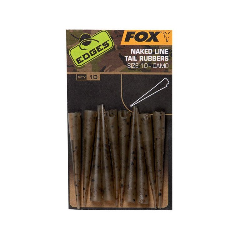 Manchon Fox Edges Camo Naked Line Taille 10 (par 10)-Shopping ads-Carptour