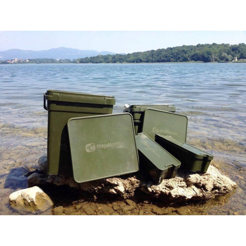 Seau carpe Ridge Monkey modular bucket-Amorçage-Carptour