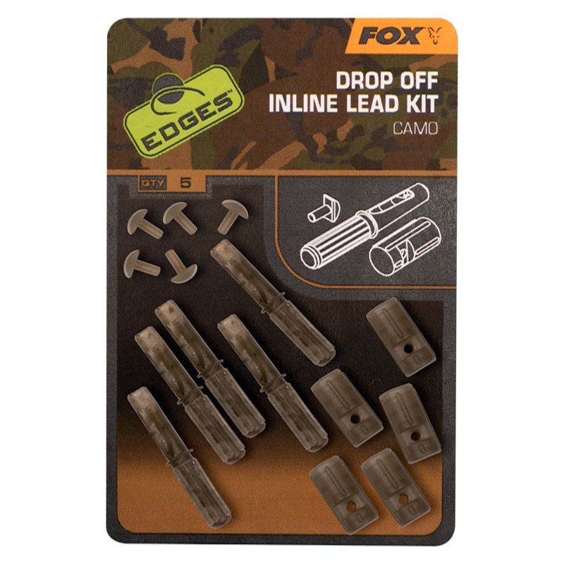 Kit de Montage Fox Edges Camo Inline Lead Drop Off Kits-Outils et Accessoires-Carptour