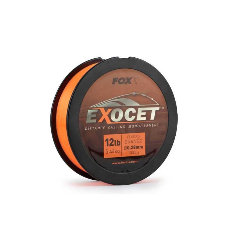 Nylon Fox Exocet Fluoro Orange Mono-Ligne-Carptour