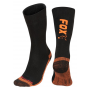 Chaussettes Fox Black & Orange Thermolite Long Sock