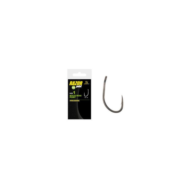 Hameçon Carp Spirit Razor Boilie Beak Point (par 10)-Hameçons-Carptour