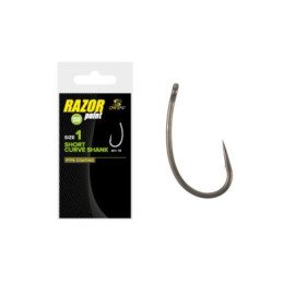 Hameçon Carp Spirit Razor Short Curve Shank  (par 10)