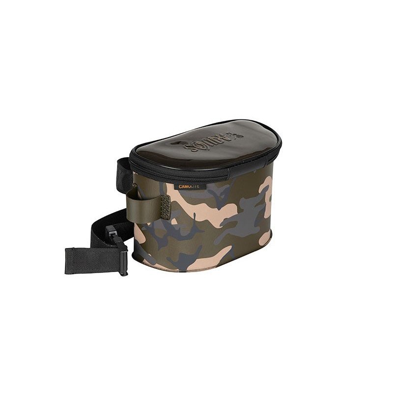 Banane d'Amorçage Fox Aquos Camo Bait Belt 4L-Bagagerie-Carptour