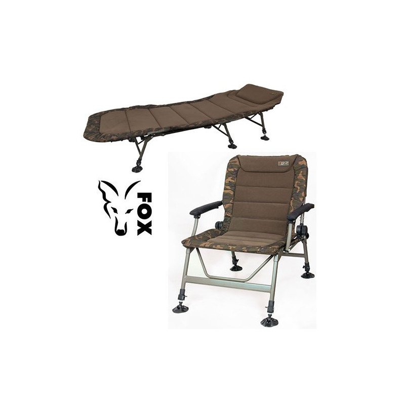 Pack Fox Royale Bedchair & Level R2 Camo-Confort-Carptour