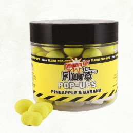 Dynamite Baits Fluro Pop Ups Pineapple & Banana