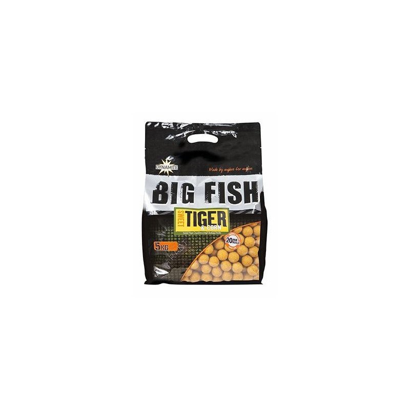 Bouillettes Dynamite Baits Sweet Tiger & Corn 5kg-Appâts-Carptour