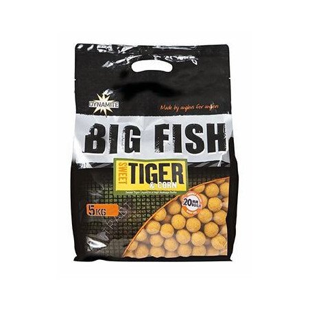 Bouillettes Dynamite Baits Sweet Tiger & Corn 5kg