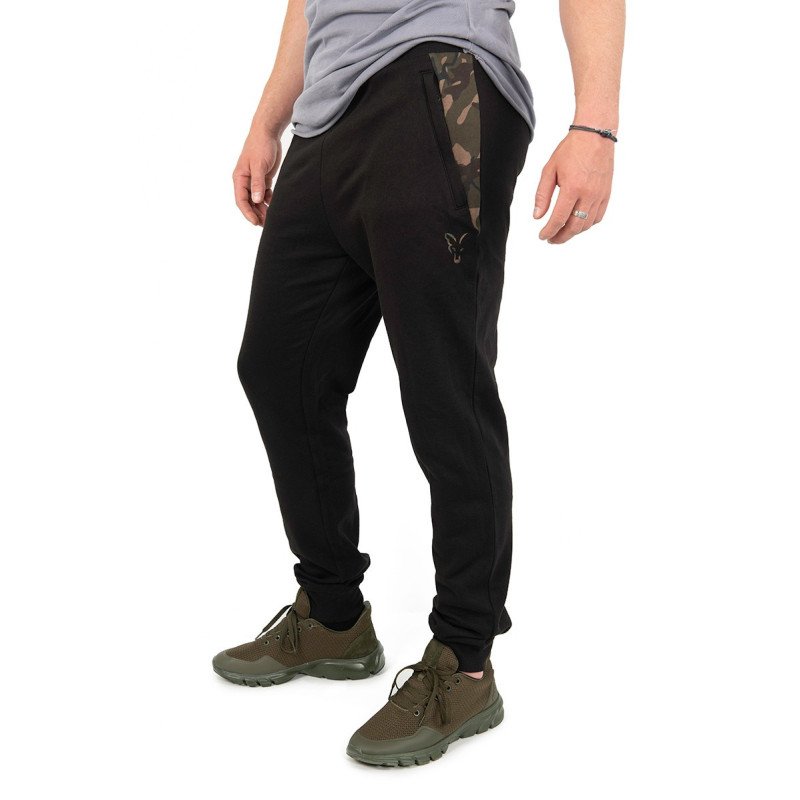 Pantalon Fox LW Black & Camo Print Jogger-Vêtements-Carptour