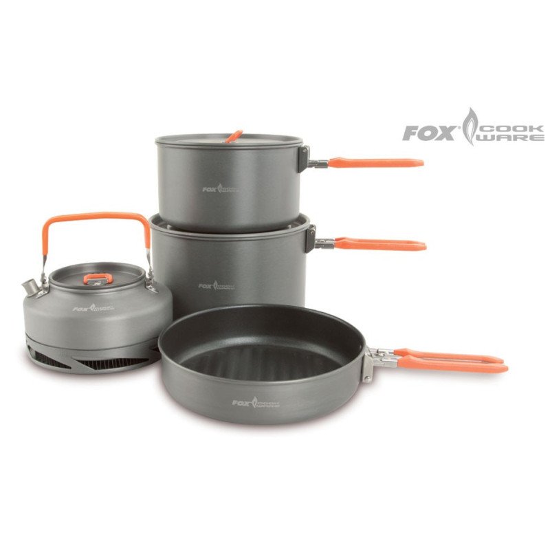 Set de Cuisine Fox Cookware Set 4 Pièces-Bivouac-Carptour