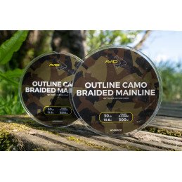 Tresse Avid Carp Outline Camo Braided  25mm 600m