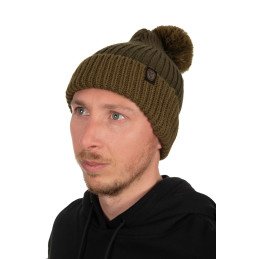 Bonnet Fox Bobble Heavy Olive