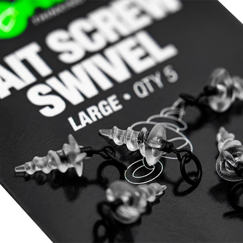 Vis à Appâts Micro Ring Swivel Korda Bait Screw Large (par 5)-Outils et Accessoires-Carptour