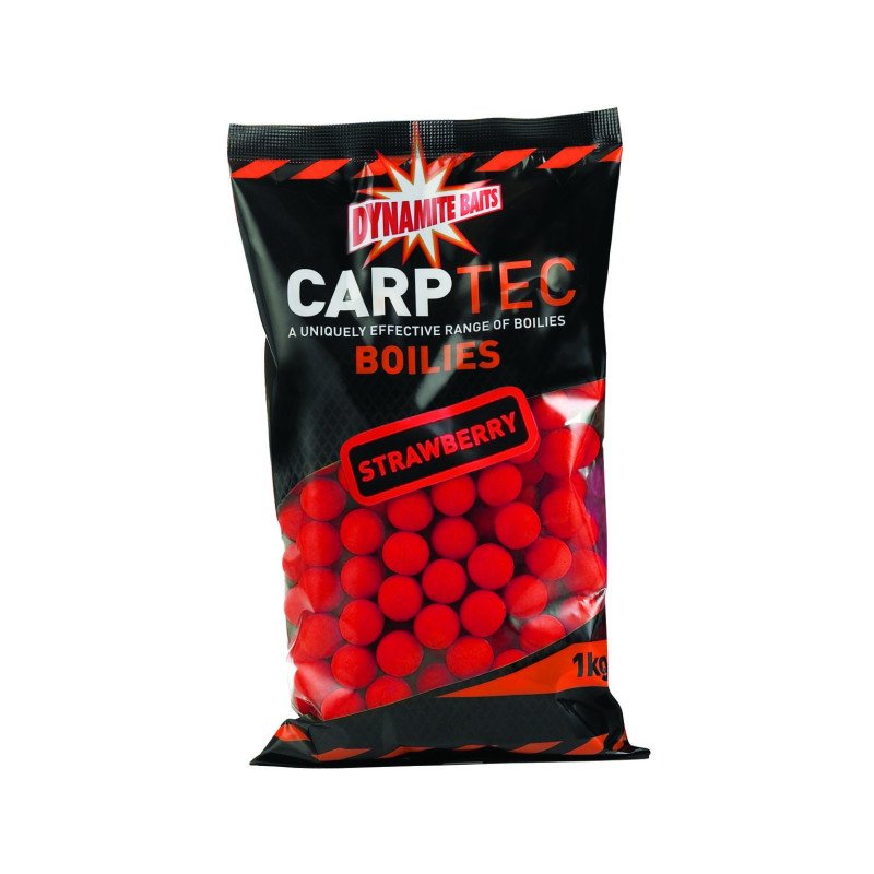 Bouillettes Carp Tec Dynamite Baits Strawberry  1kg-Appâts-Carptour