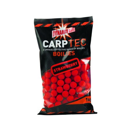 Bouillettes Carp Tec Dynamite Baits Strawberry 20mm 1kg