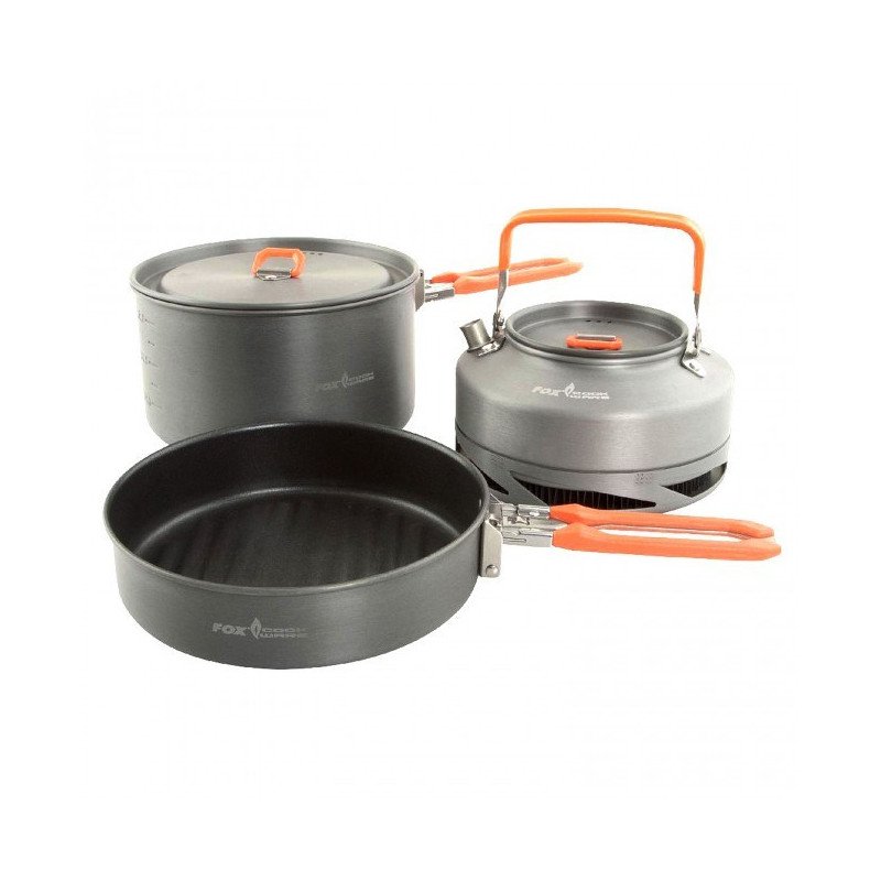 Set de Cuisine Fox Cookware Set 3 Pièces-Bivouac-Carptour