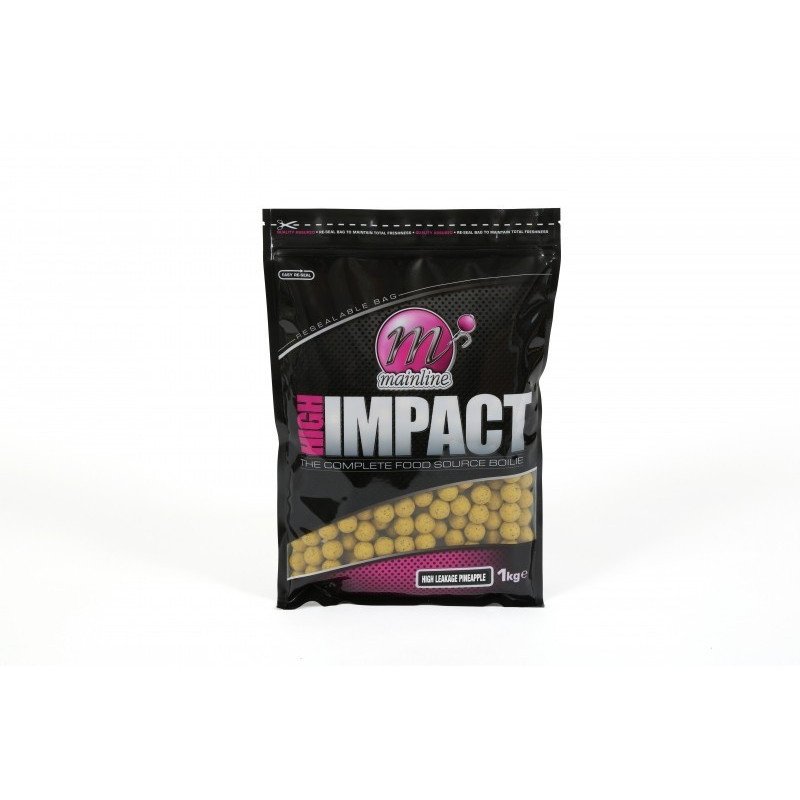 Bouillettes Mainline High Impact High Leakage pineapple 1kg-Appâts-Carptour