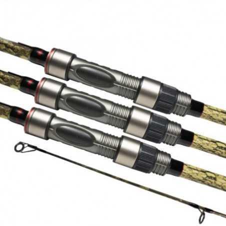 Canne CDE Carp CR-02 12’ 3lbs Camou (x3)