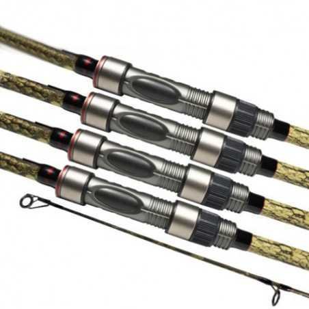 Canne CDE Carp CR-02 12’ 3lbs Camou (x4)