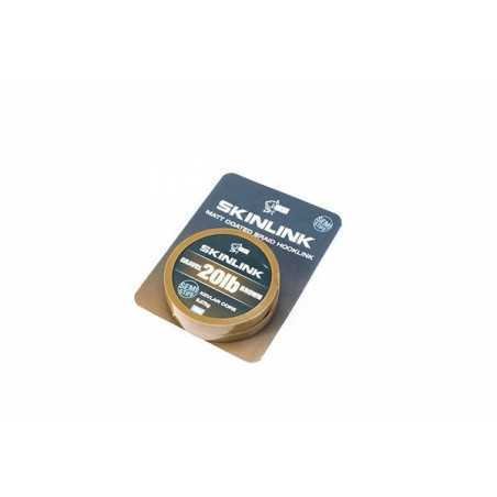 Tresse Nash Skinlink Semi-Stiff 20lb Gravel 10m