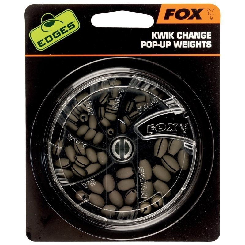 Plomb Fox Edges Distributeur Kwik Change Pop Up Weights-Plombs-Carptour