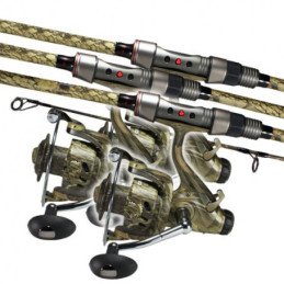 Ensemble CDE Carp CR-02 Camou 10’ 3.25lbs CR6000 Camou (x3)