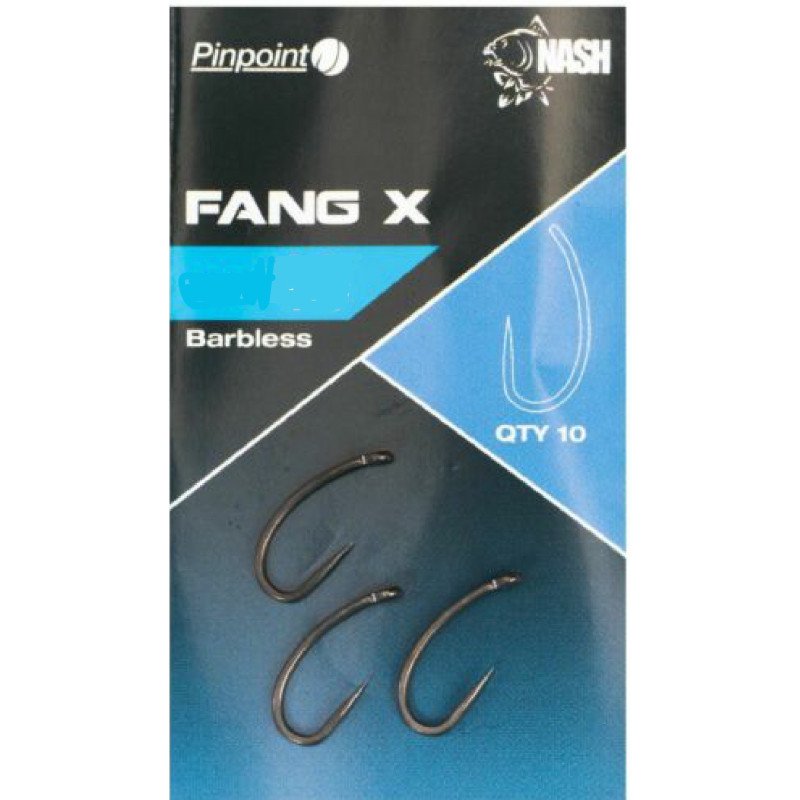 Fang X Hameçon Nash Barbless Hook-Hameçons-Carptour