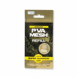 Recharge filet soluble PVA Nash Webcast Ultra Weave Refill Super Narrow 18mm x 3M