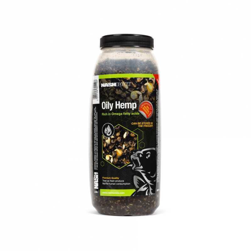 Graines NashBait Oily Hemp 2.5L-Appâts-Carptour