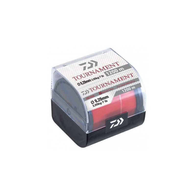 Nylon Daiwa Tournament 1200m 0,26mm 12lb Nylon Daiwa Tournament 1200m 0,23mm 9lb-Ligne-Carptour