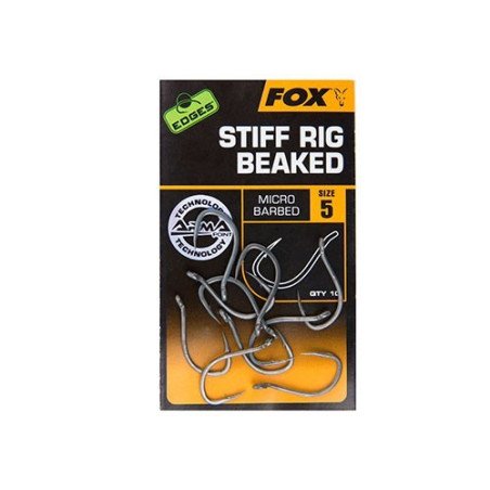 Hameçon Fox Edges Stiff Rig Beakead (par 10) | Hameçons | Matériel ...