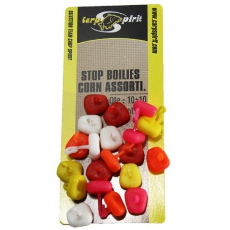 Stop Appâts Carp Spirit Corn Assortiment (par 20)