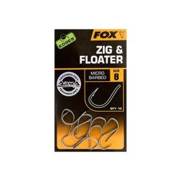 Hameçon Fox Edges Zig & Floater (par 10) | Hameçons | Matériel pour...