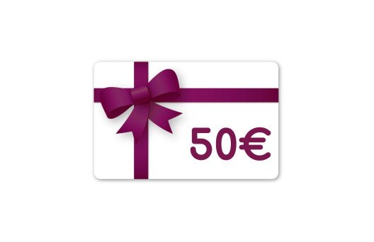 carte cadeau 50€